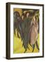 Women on the Street, 1915-Ernst Ludwig Kirchner-Framed Giclee Print
