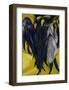 Women on the Street I-Ernst Ludwig Kirchner-Framed Art Print