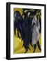 Women on the Street I-Ernst Ludwig Kirchner-Framed Art Print