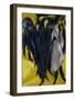 Women on the Street I-Ernst Ludwig Kirchner-Framed Art Print