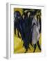 Women on the Street I-Ernst Ludwig Kirchner-Framed Art Print