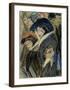Women on the Street II-Ernst Ludwig Kirchner-Framed Art Print