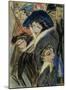 Women on the Street II-Ernst Ludwig Kirchner-Mounted Art Print