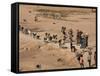 Women on Their Way to Washplace in the River Niger, Mali, Africa-Jack Jackson-Framed Stretched Canvas