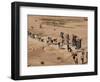 Women on Their Way to Washplace in the River Niger, Mali, Africa-Jack Jackson-Framed Photographic Print