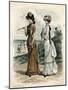 Women Outdoors 1881-null-Mounted Art Print