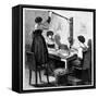 Women Packing Dynamite Cartridges, 1888-null-Framed Stretched Canvas