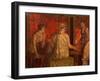 Women Performing Cult of Eleusinian Mystery, Fresco, from Villa of Mysteries, Pompeii-null-Framed Giclee Print