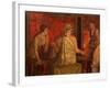 Women Performing Cult of Eleusinian Mystery, Fresco, from Villa of Mysteries, Pompeii-null-Framed Giclee Print