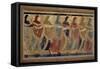 Women Performing the Funerary Ceremonial Chain Dance, from Ruvo, 4th Century BC-null-Framed Stretched Canvas