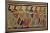 Women Performing the Funerary Ceremonial Chain Dance, from Ruvo, 4th Century BC-null-Mounted Giclee Print