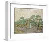 Women Picking Olives, 1889-Vincent van Gogh-Framed Giclee Print