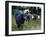 Women Planting Rice in Paddy, Kurobe, Toyama Prefecture-Ted Thai-Framed Premium Photographic Print