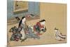 Women Playing Cards-Maruyama Okyo-Mounted Giclee Print