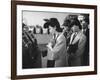 Women Playing Slot Machines at Las Vegas Club-Peter Stackpole-Framed Photographic Print