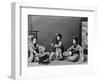 Women Playing Traditional Japanese Instruments-null-Framed Photographic Print