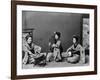 Women Playing Traditional Japanese Instruments-null-Framed Photographic Print