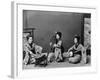 Women Playing Traditional Japanese Instruments-null-Framed Photographic Print