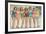 Women Posing in Bathing Suits-null-Framed Photo