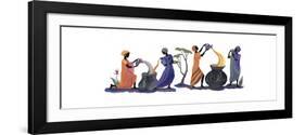 Women Pouring-Judy Mastrangelo-Framed Giclee Print