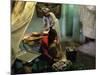 Women Preparing Food and Drink for Coffee Ceremony, Abi Adi Village, Tigre Region, Ethiopia, Africa-Bruno Barbier-Mounted Photographic Print