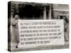 Women Protest Senate's Failure to Pass the Woman Suffrage Amendment in 1918-null-Stretched Canvas