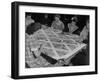 Women Quilting-null-Framed Photographic Print