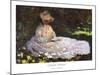Women Reading-Claude Monet-Mounted Art Print