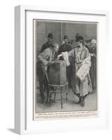 Women Recording their Vote for the First Time-null-Framed Photographic Print