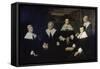 Women Regents of the Haarlem Almshouse-Frans Hals-Framed Stretched Canvas