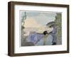 Women Relaxing by the Sea, 1898-Charles Conder-Framed Giclee Print