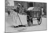 Women Roadsweepers, War Office Photographs, 1916 (B/W Photo)-English Photographer-Mounted Giclee Print