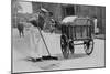 Women Roadsweepers, War Office Photographs, 1916 (B/W Photo)-English Photographer-Mounted Giclee Print