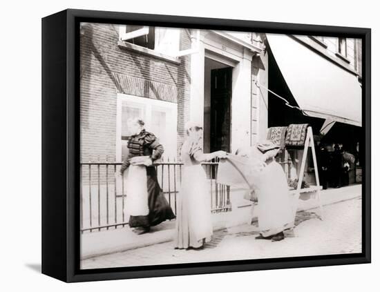 Women, Rotterdam, Netherlands, 1898-James Batkin-Framed Stretched Canvas
