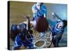 Women's Basketball-null-Stretched Canvas