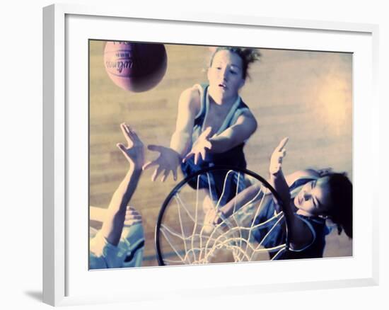 Women's Basketball-null-Framed Photographic Print