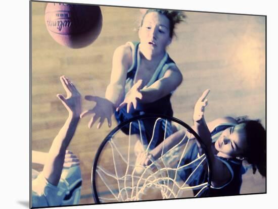Women's Basketball-null-Mounted Photographic Print