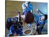 Women's Basketball-null-Stretched Canvas