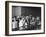 Women's Christian Temperance Union Members Invading Bar While Customers Remain Indifferent-Peter Stackpole-Framed Photographic Print