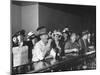 Women's Christian Temperance Union Members Invading Bar While Customers Remain Indifferent-Peter Stackpole-Mounted Photographic Print