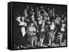 Women's Christian Temperance Union Members Singing "Dry, Clean California"-Peter Stackpole-Framed Stretched Canvas