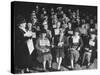 Women's Christian Temperance Union Members Singing "Dry, Clean California"-Peter Stackpole-Stretched Canvas