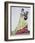 Women's Costume for Comic Opera Ninon at Madame De Sevigne-null-Framed Giclee Print