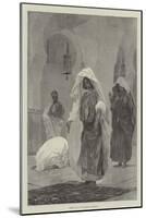 Women's Day in the Mosque in Morocco-Richard Caton Woodville II-Mounted Giclee Print