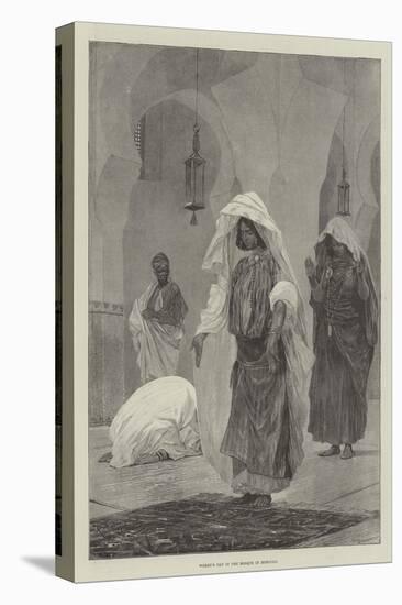 Women's Day in the Mosque in Morocco-Richard Caton Woodville II-Stretched Canvas