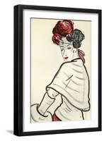 Women's Fashion 1930s, 1939, UK-null-Framed Giclee Print