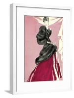 Women's Fashion 1930s, 1939, UK-null-Framed Giclee Print