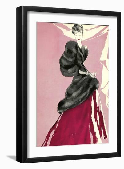 Women's Fashion 1930s, 1939, UK-null-Framed Giclee Print