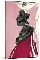 Women's Fashion 1930s, 1939, UK-null-Mounted Giclee Print