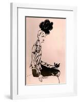 Women's Fashion 1930s, 1939, UK-null-Framed Giclee Print